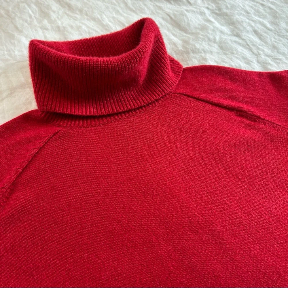 ATHLETA Alpine Turtleneck Wool/Cashmere Sweater ~ Large - Picture 5 of 8